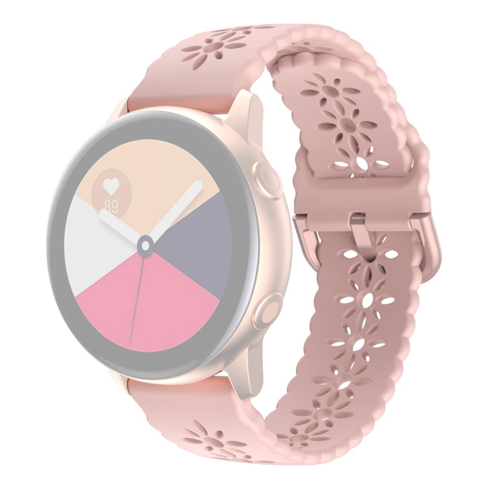 Samsung Galaxy Watch 6 Classic 47mm Siliconen bandje Blossom roze