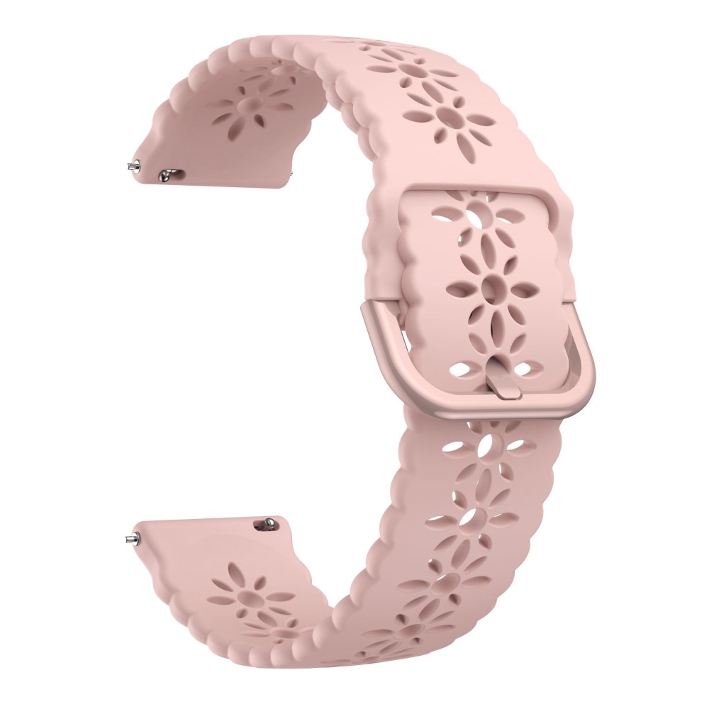 Universal 20mm Siliconen bandje Blossom roze