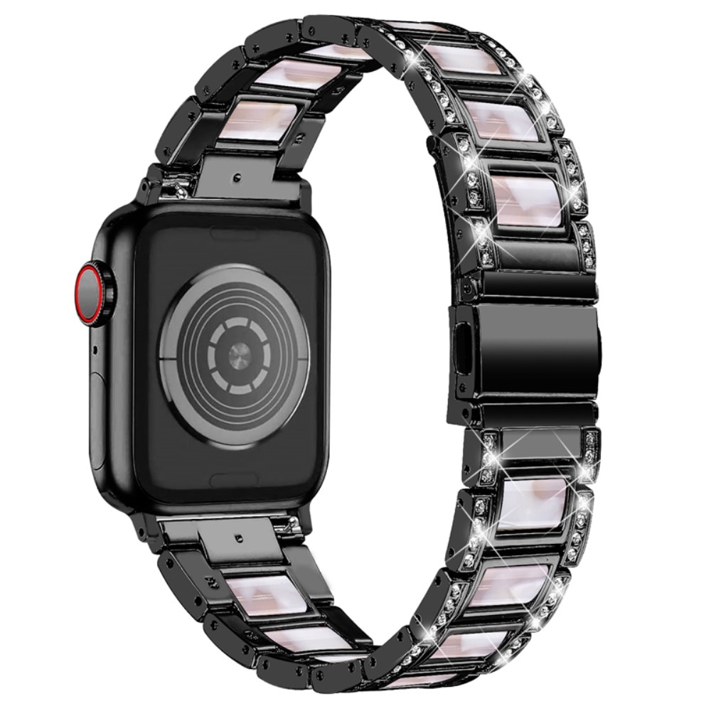 Apple Watch 44mm Diamond Bracelet Black Pearl