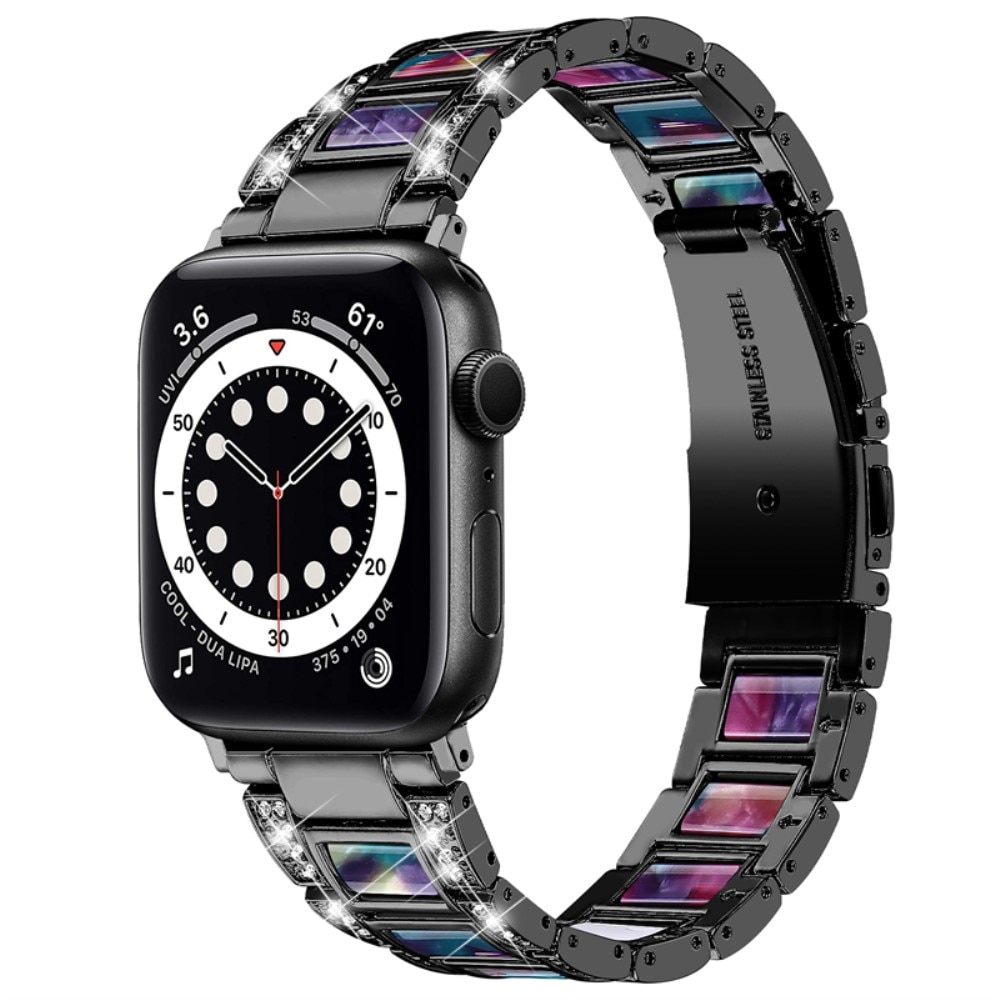 Apple Watch SE 44mm Diamond Bracelet Black Space