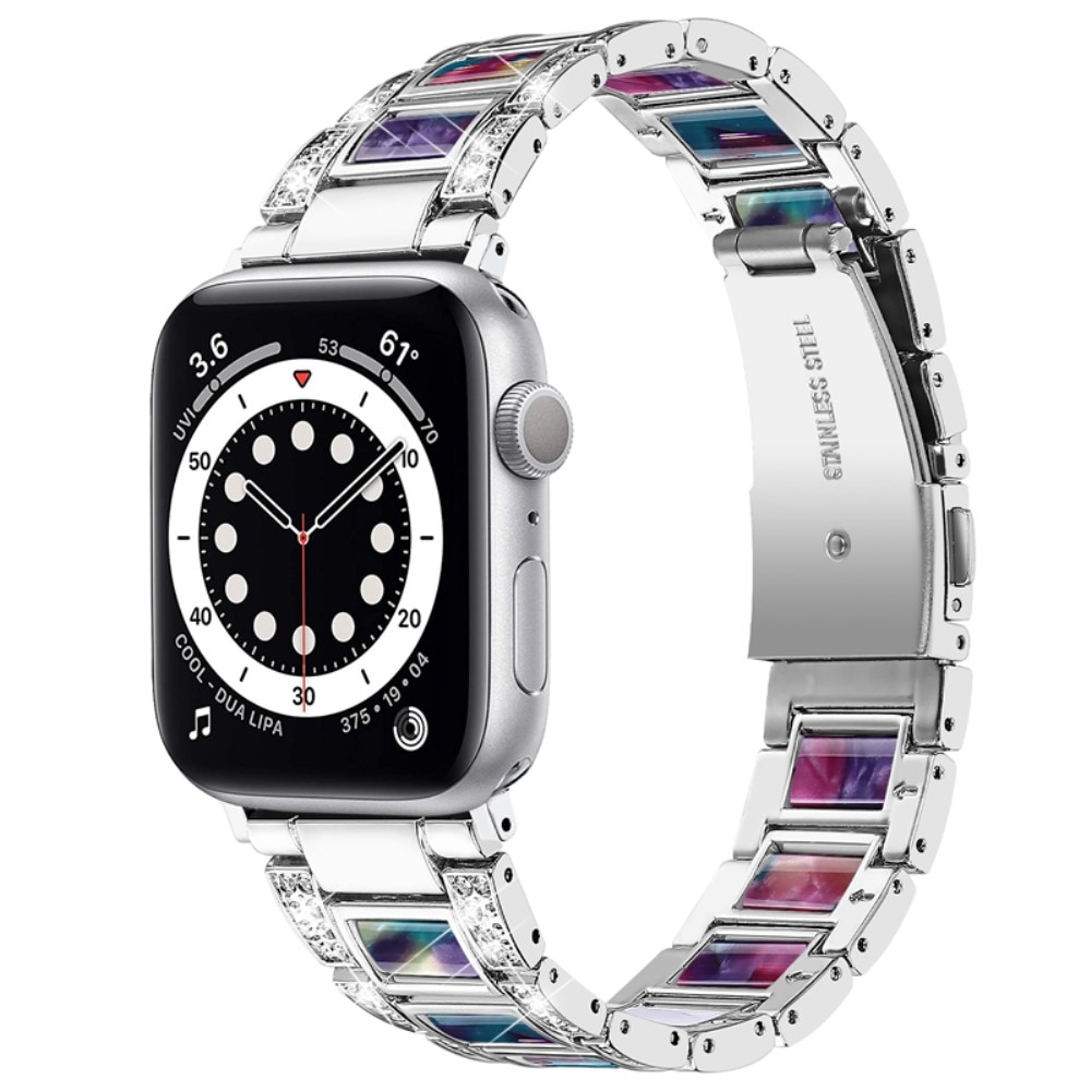 Apple Watch 41mm Diamond Bracelet Silver ruimte