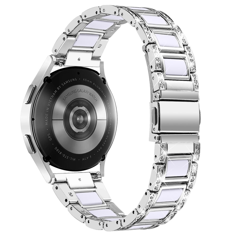 Withings ScanWatch 2 42mm Diamond Bracelet Silver Snow