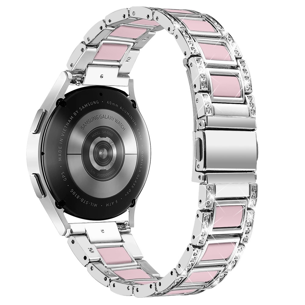 Withings ScanWatch Nova Diamond Bracelet Silver Rose