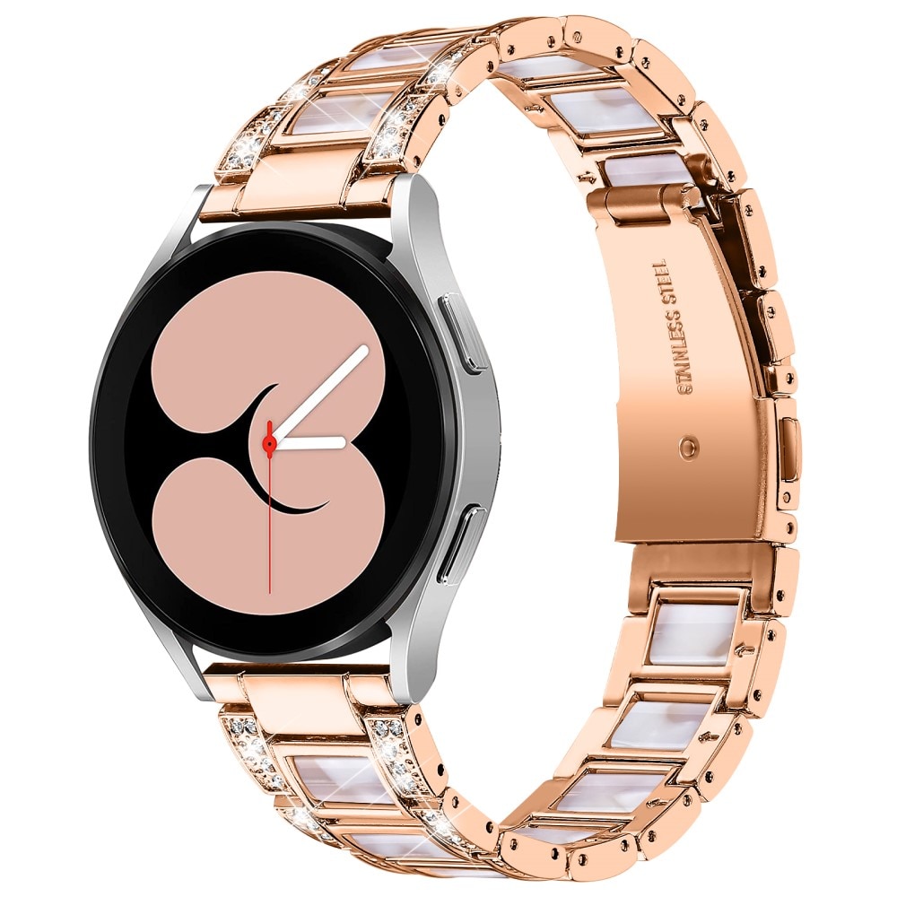 Samsung Galaxy Watch 4 40mm Diamond Bracelet Roze parel