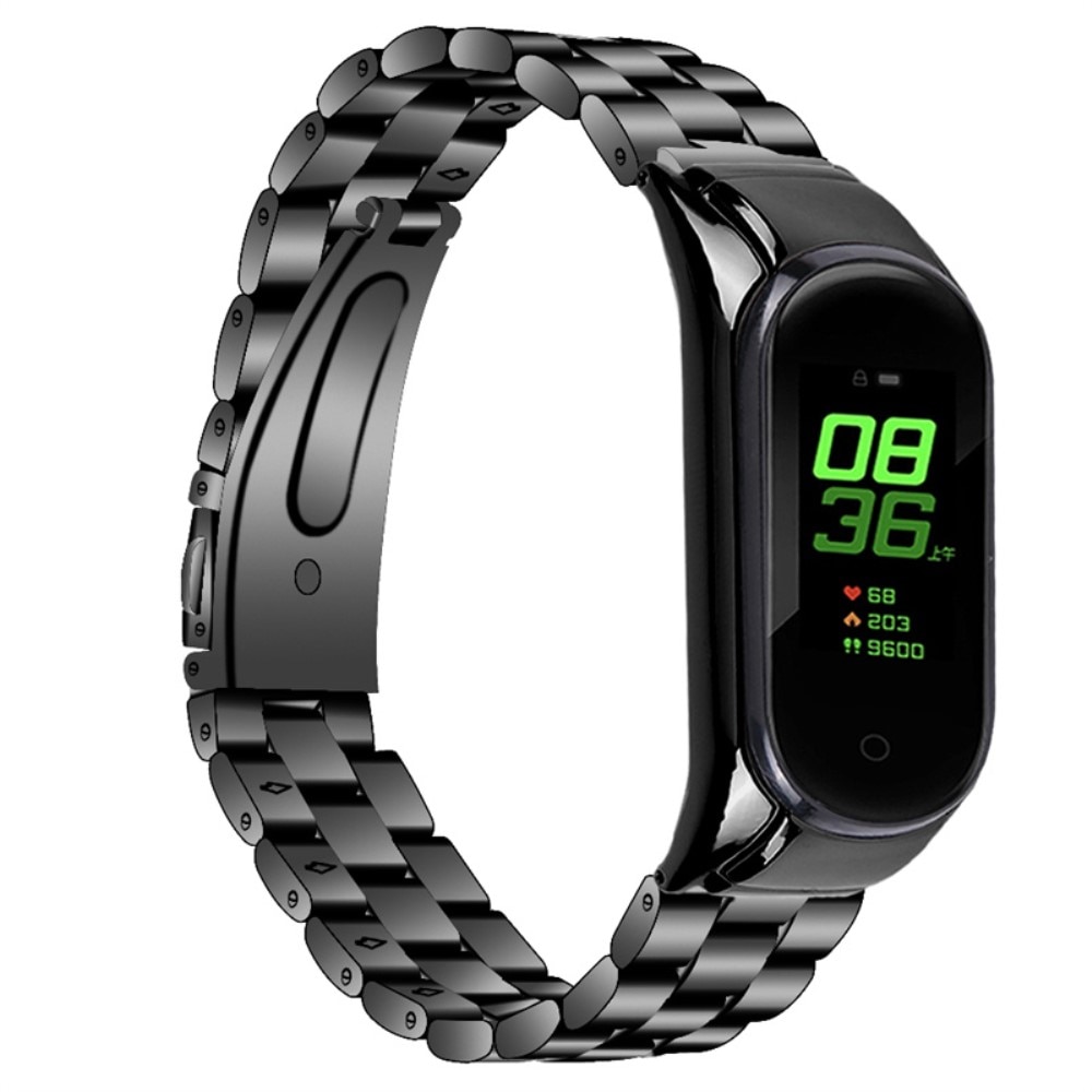 Xiaomi Mi Band 7 Metalen Armband Zwart