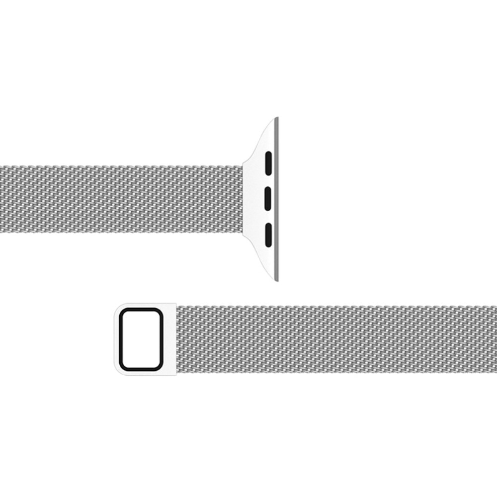 Apple Watch Series 10 46mm Slim Milanese bandje rosé goud