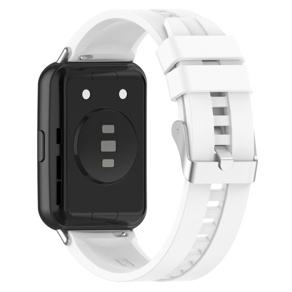 Huawei Watch Fit 2 Siliconen bandje Wit