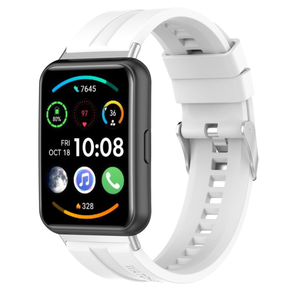   Siliconen bandje Wit
