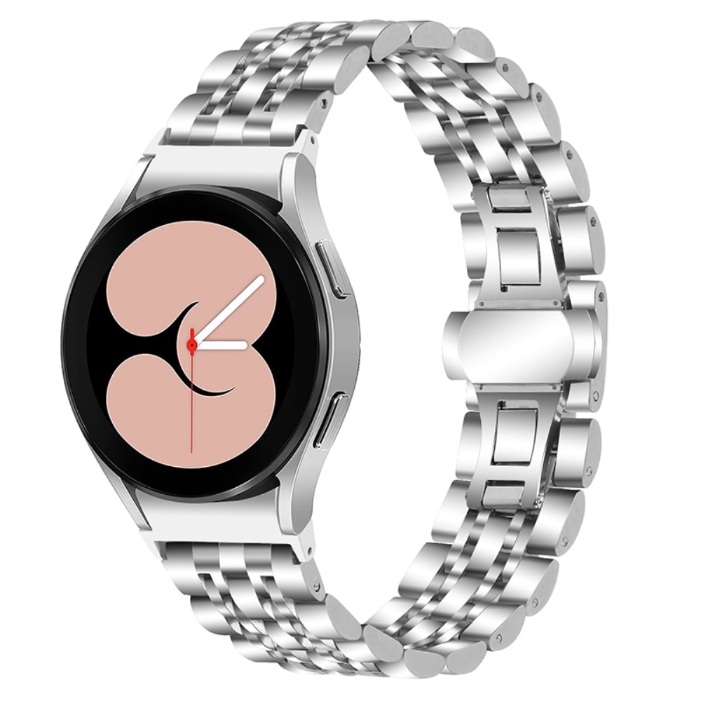 Samsung Galaxy Watch 5 40/44mm Business Metalen Armband zilver