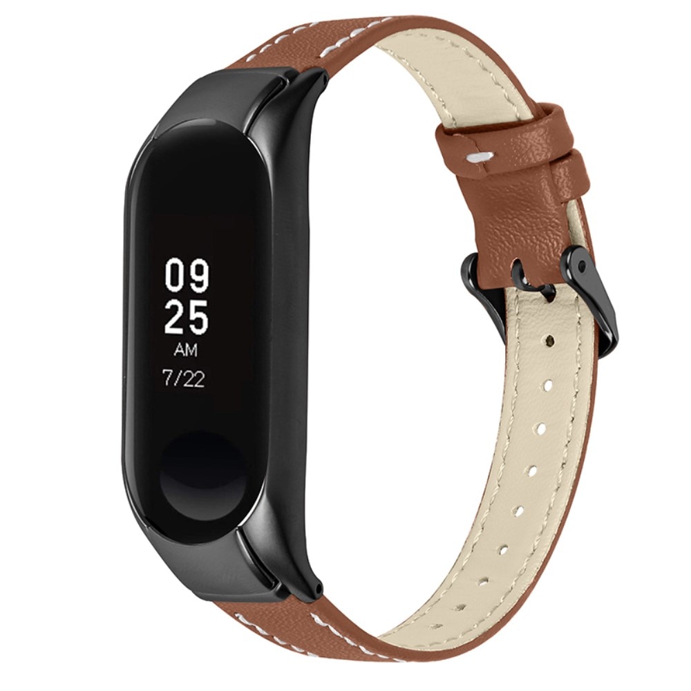 Xiaomi Mi Band 7 Leren bandje Bruin