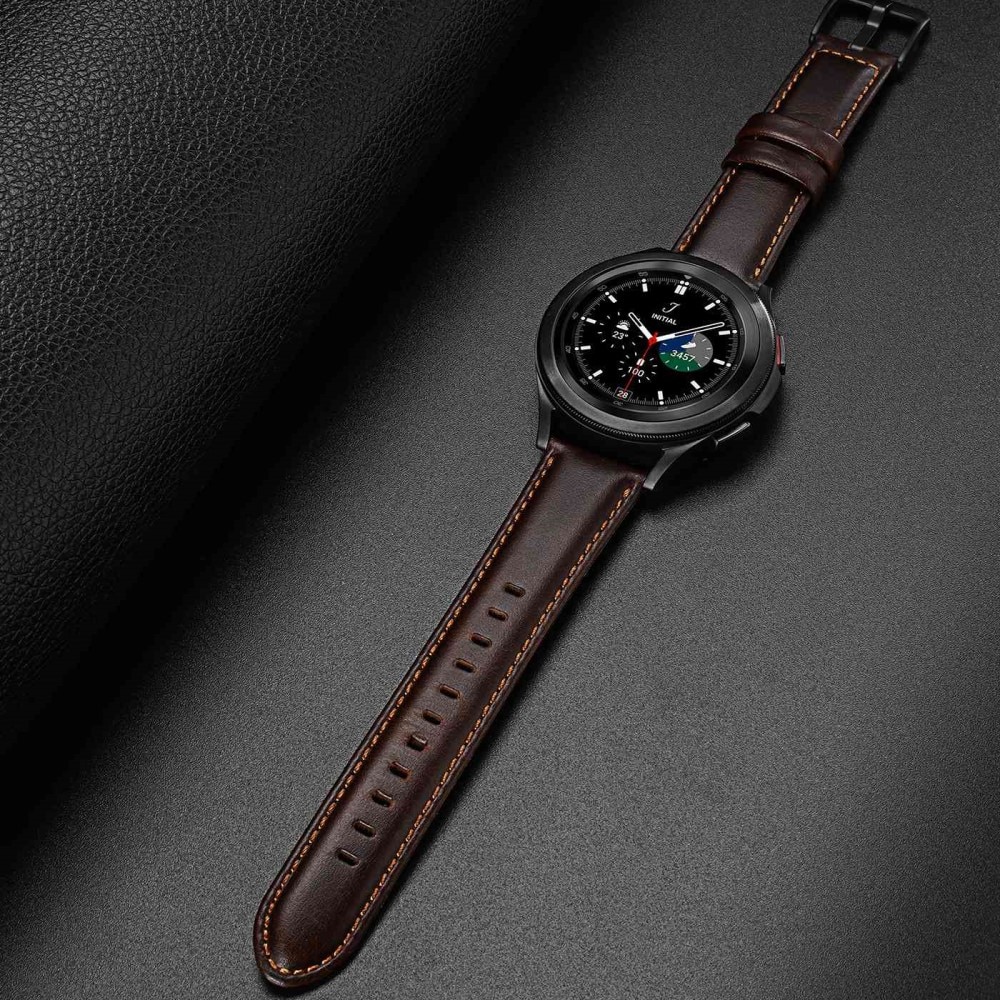 Leren bandje Samsung Galaxy Watch 6 Classic 43mm Brown
