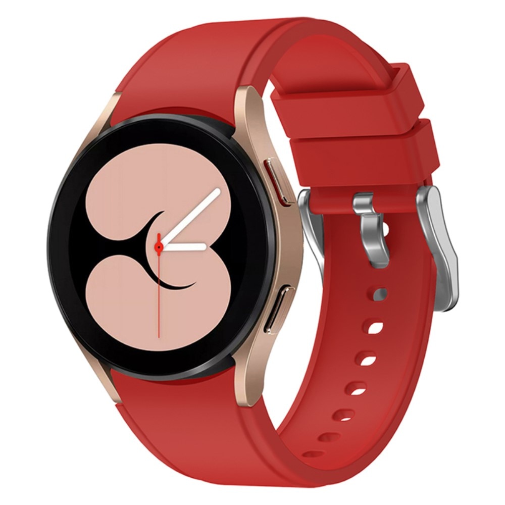 Samsung Galaxy Watch 6 Classic 43mm Full Fit Siliconen bandje, rood