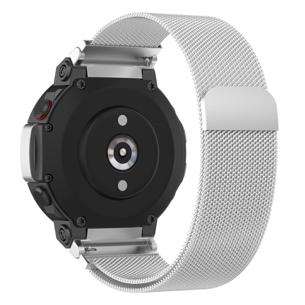 Amazfit T-Rex 2 Milanese bandje Zilver