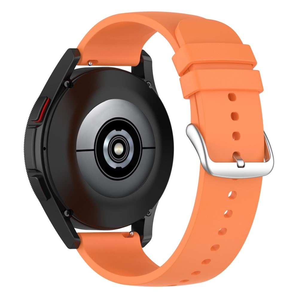 Samsung Galaxy Watch 4 Classic 46mm Siliconen bandje, oranje