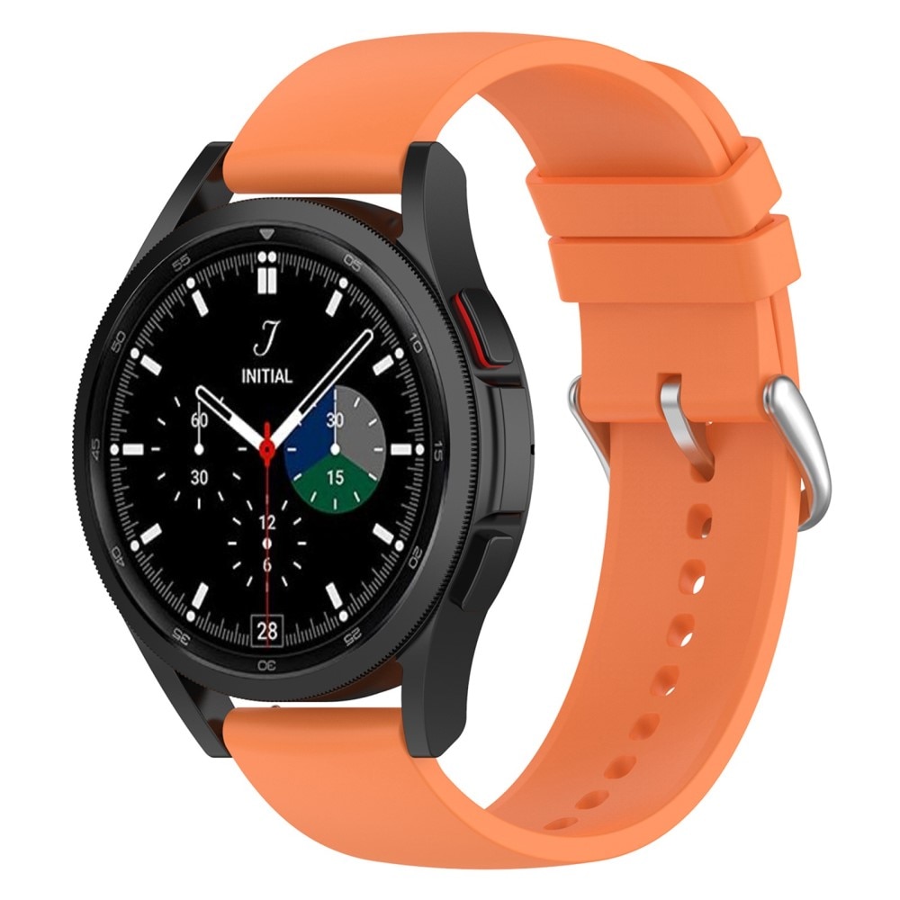Samsung Galaxy Watch 5 44mm Siliconen bandje Oranje