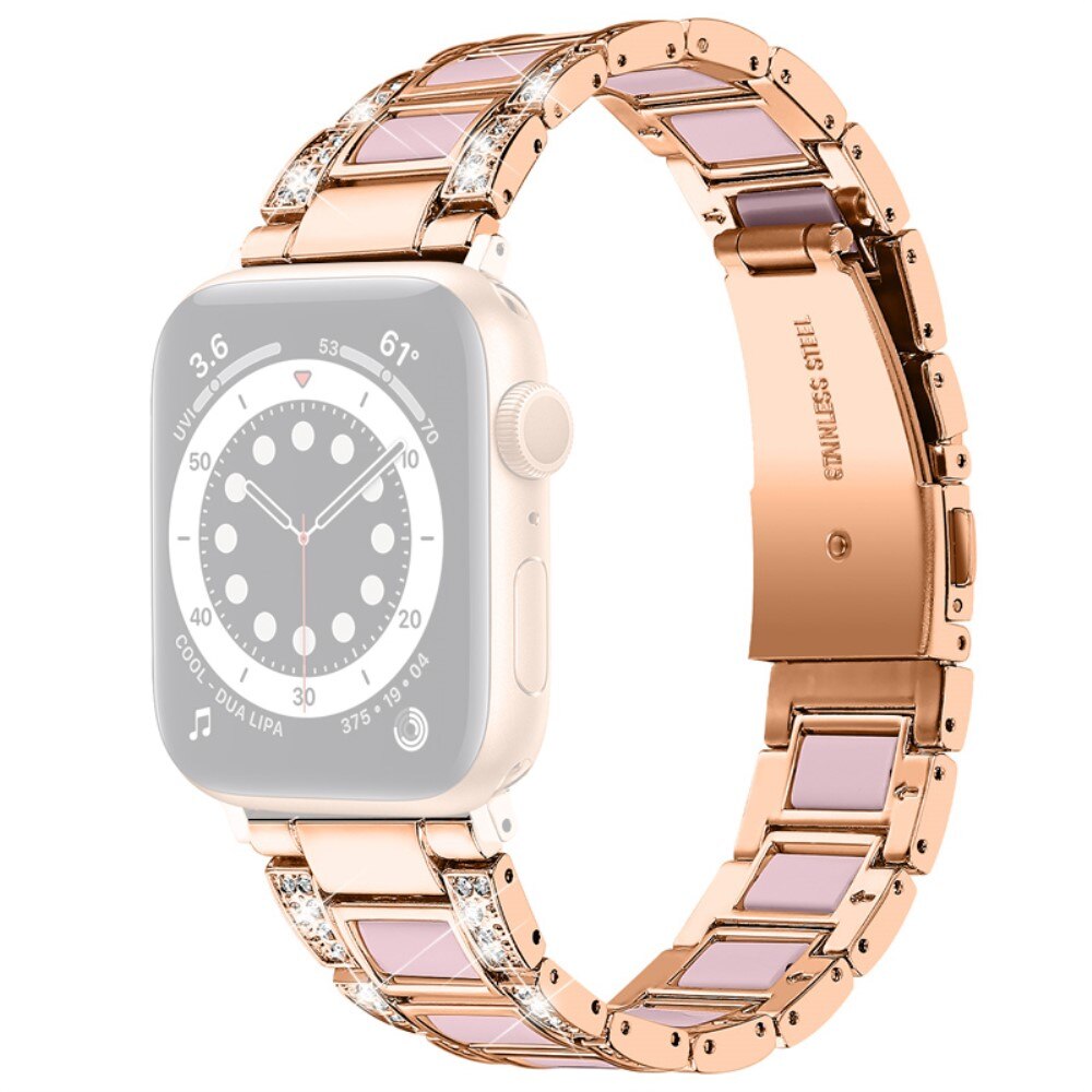 Apple Watch 42/44/45 mm Diamond Bracelet Roze Rose