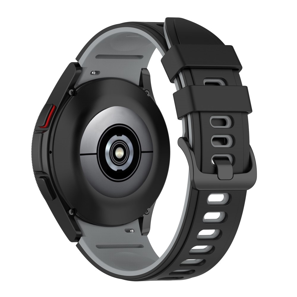Galaxy Watch 4 44mm Full Fit Sport Siliconen bandje Zwart
