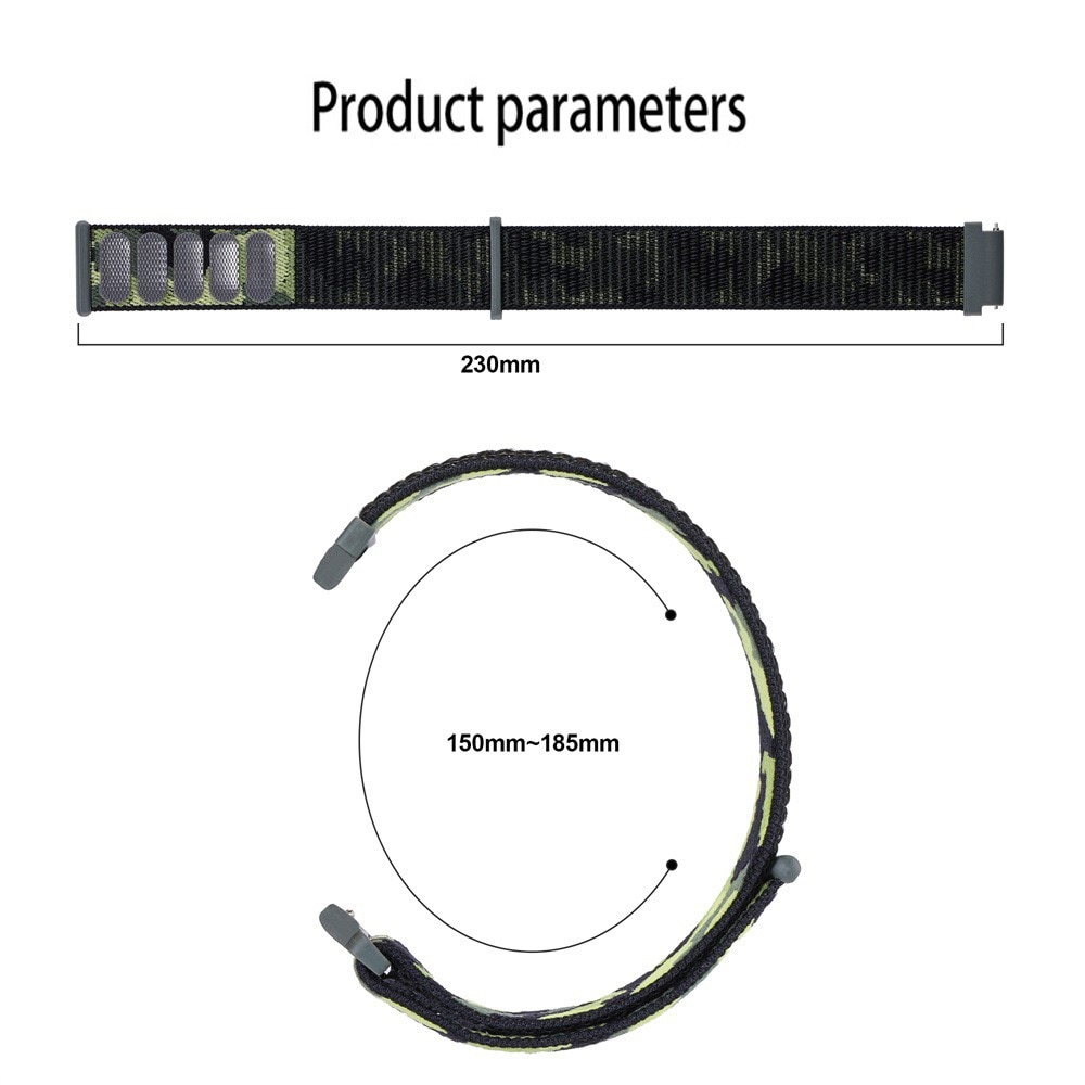 Suunto Vertical Nylon bandje Camouflage