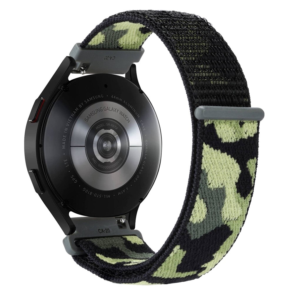 Samsung Galaxy Watch 6 Classic 47mm Nylon bandje Camouflage