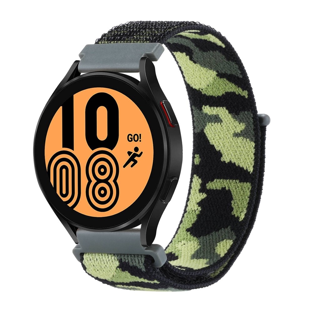 Samsung Galaxy Watch 4 Classic 46mm Nylon bandje Camo