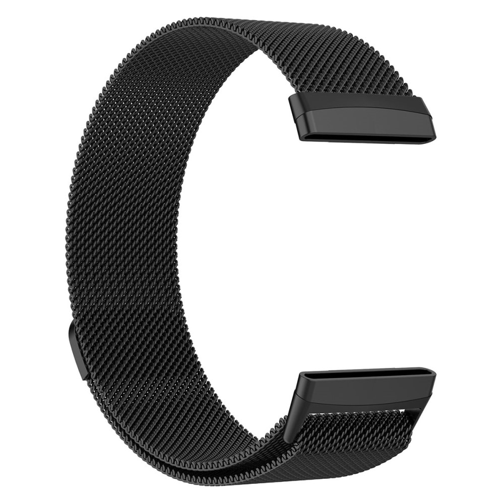 Fitbit Versa 3/Sense Milanese bandje Zwart