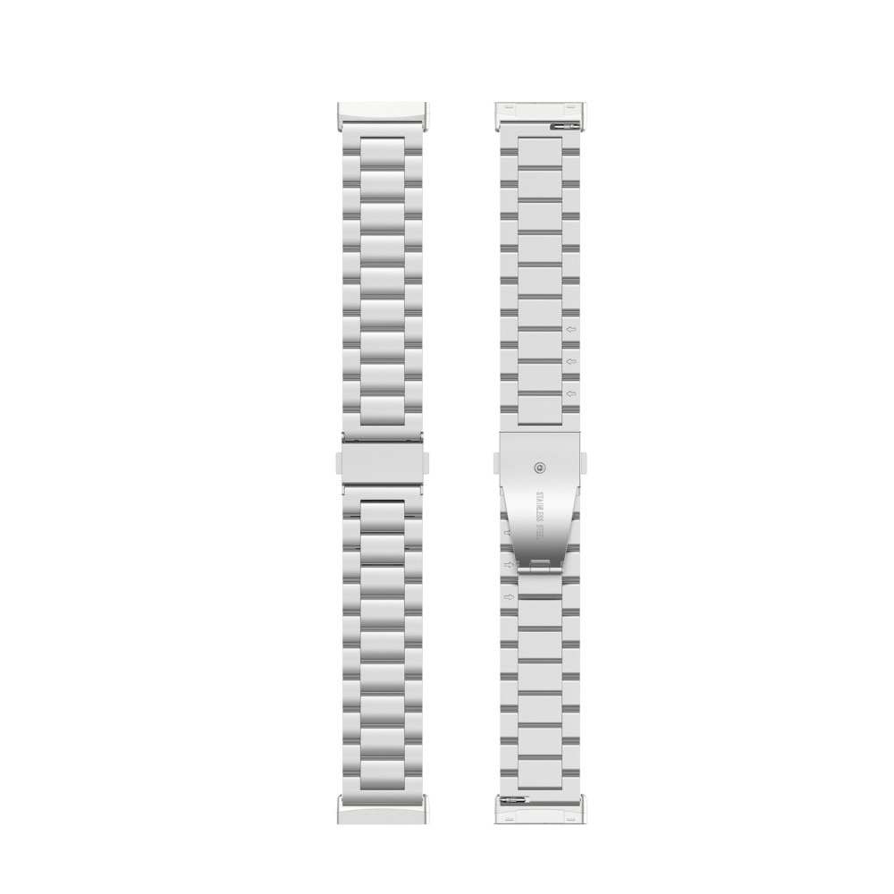 Fitbit Versa 3/Sense Metalen Armband Zilver