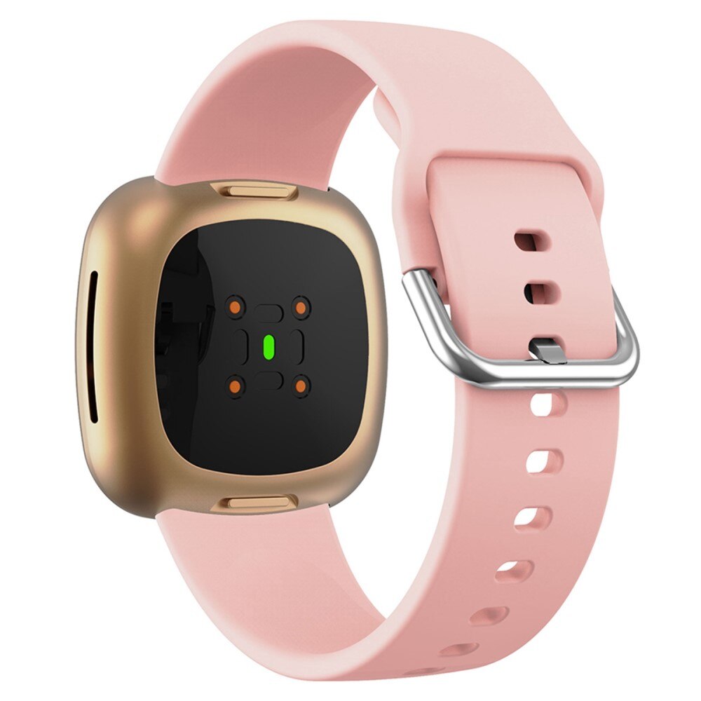 Fitbit Versa 4 Siliconen bandje Roze