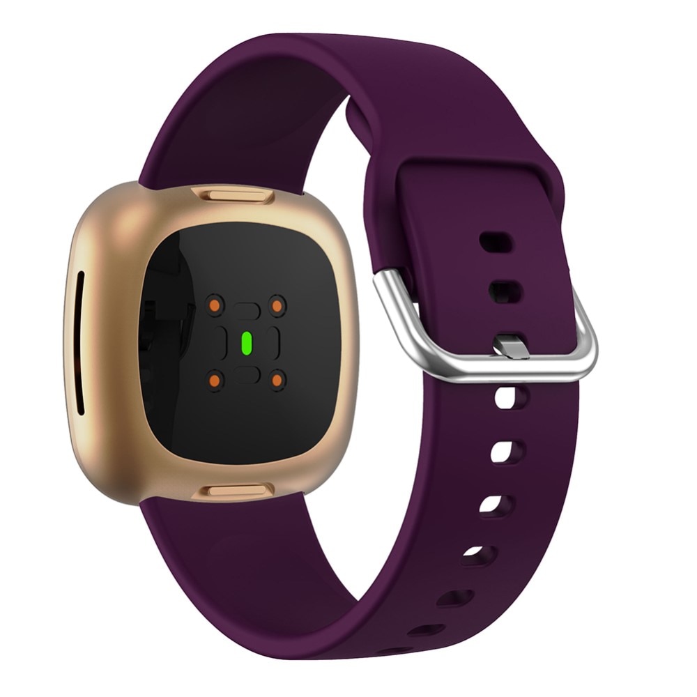 Fitbit Versa 4 Siliconen bandje Paars