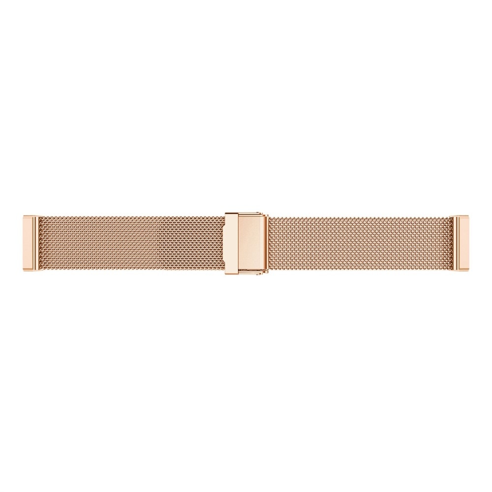 Fitbit Versa 3/Sense Armband Mesh Rosé goud