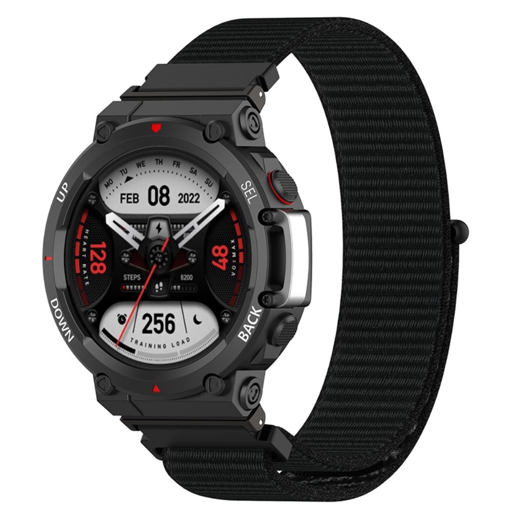 Amazfit T-Rex 2 Nylon bandje Zwart