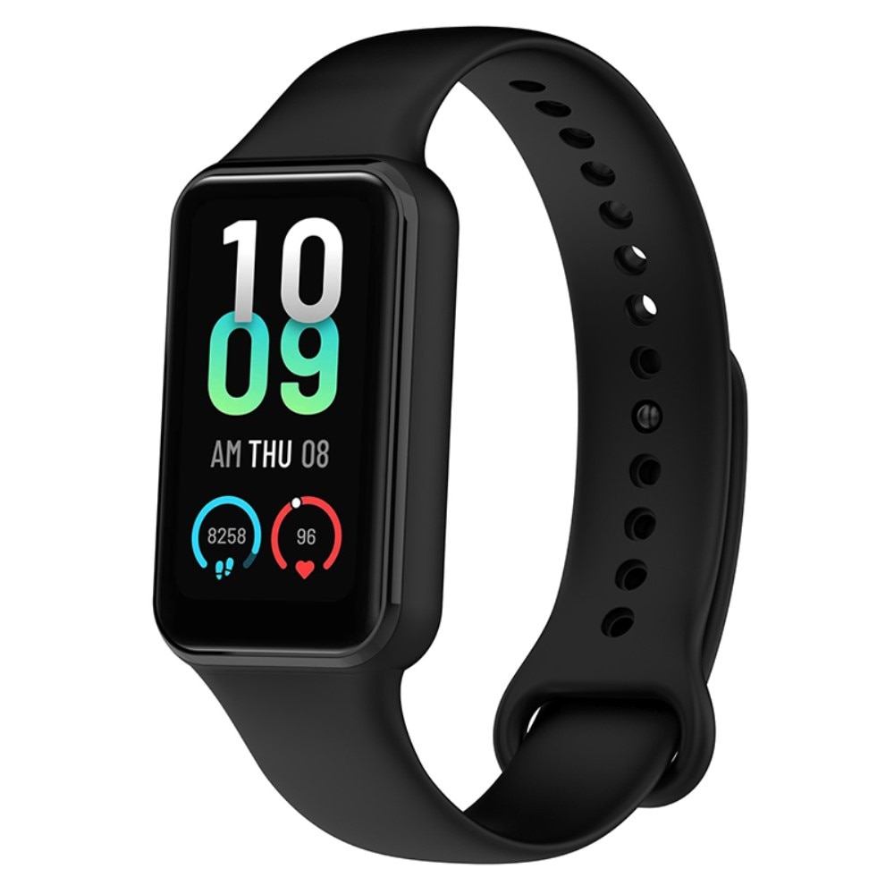 Amazfit Band 7 Siliconen bandje Zwart