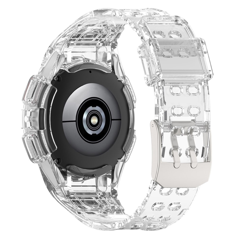 Samsung Galaxy Watch 4 40mm Crystal Case+Armband transparant