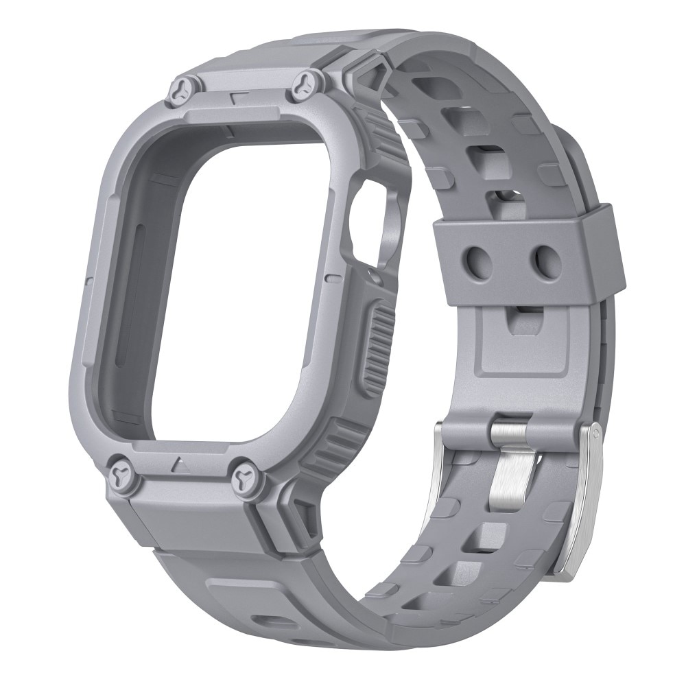 Apple Watch SE 40mm Adventure Case + Armband grijs