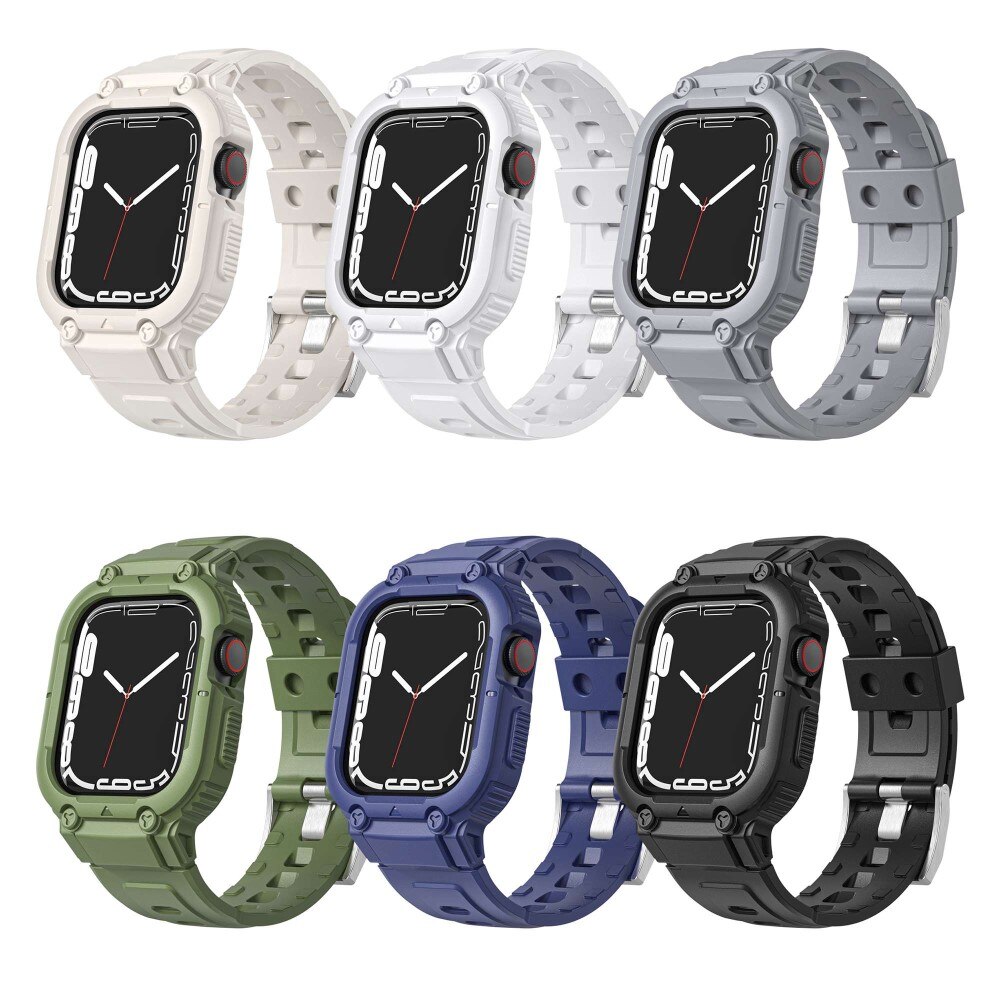 Apple Watch 42mm Adventure Case + Armband grijs