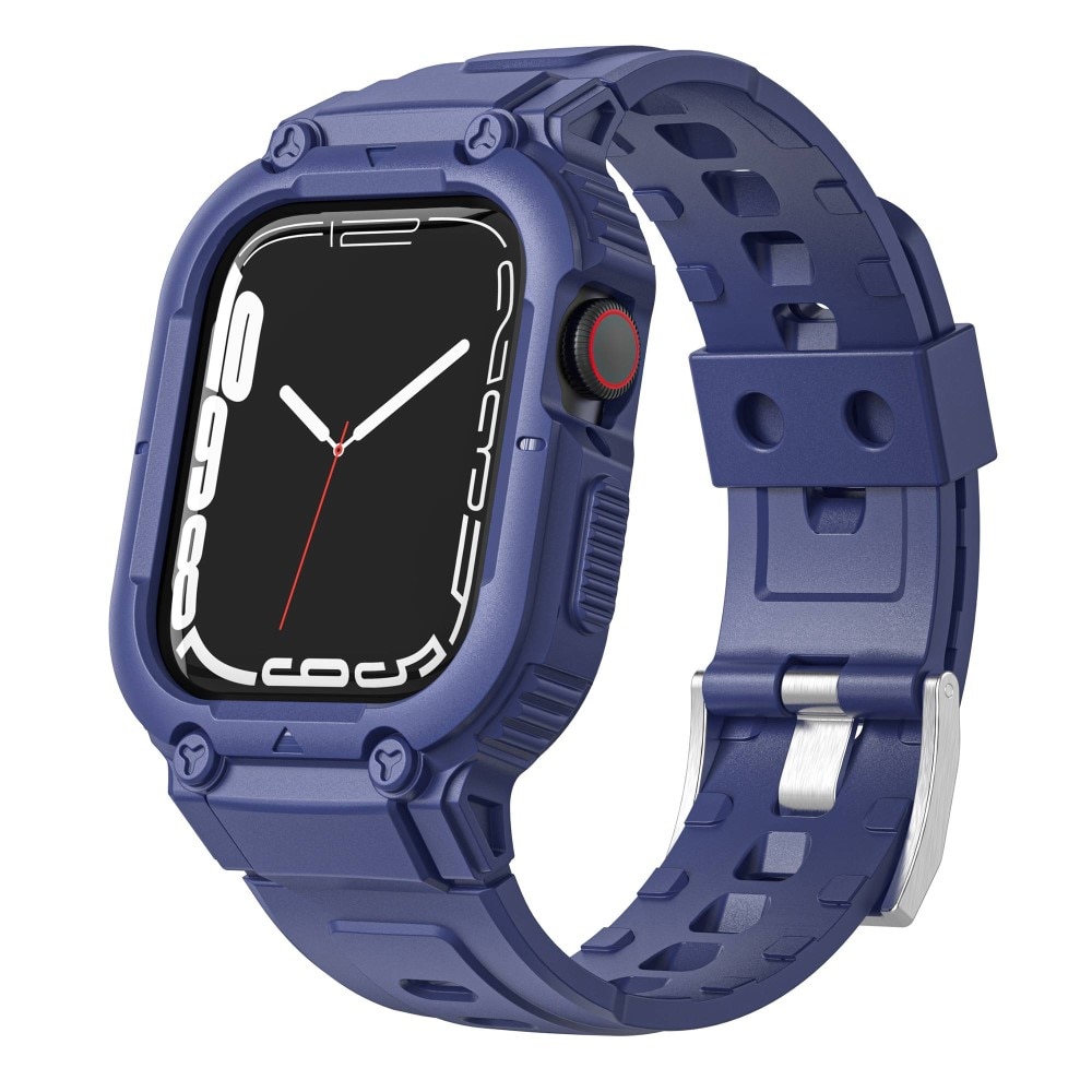 Apple Watch 45mm Series 9 Adventure Case+Armband blauw