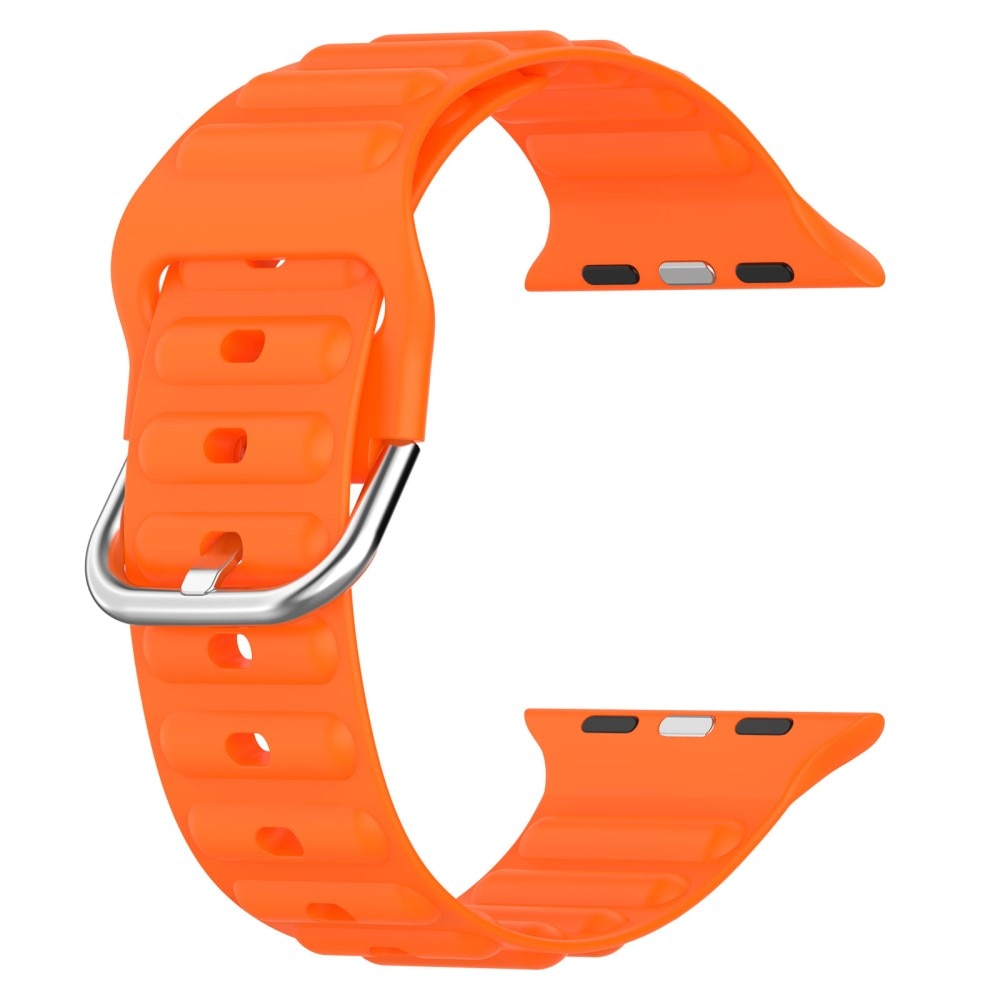 Apple Watch 42mm Resistant Siliconen bandje oranje