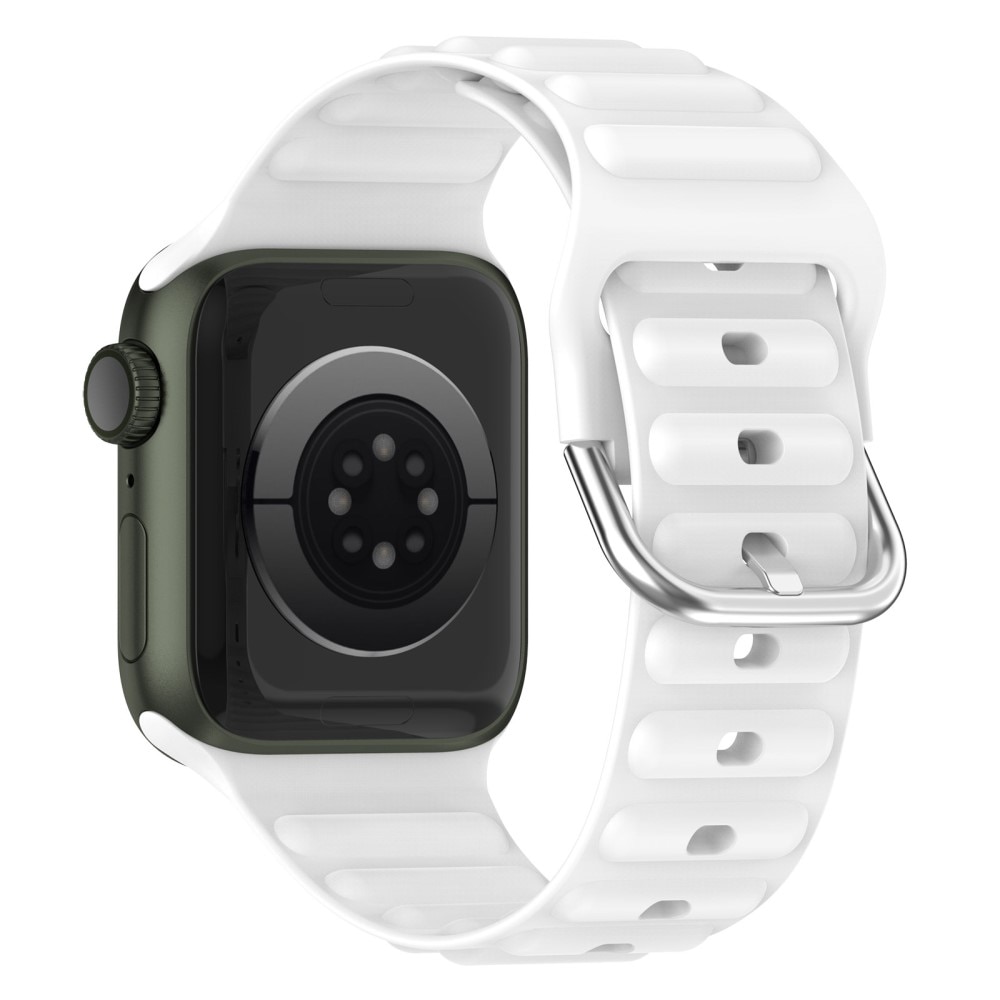 Apple Watch 42mm Resistant Siliconen bandje wit