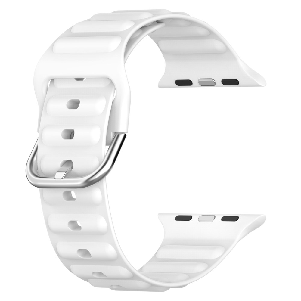 Apple Watch 42mm Resistant Siliconen bandje wit