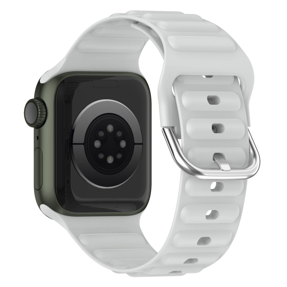 Apple Watch 40mm Resistant Siliconen bandje grijs