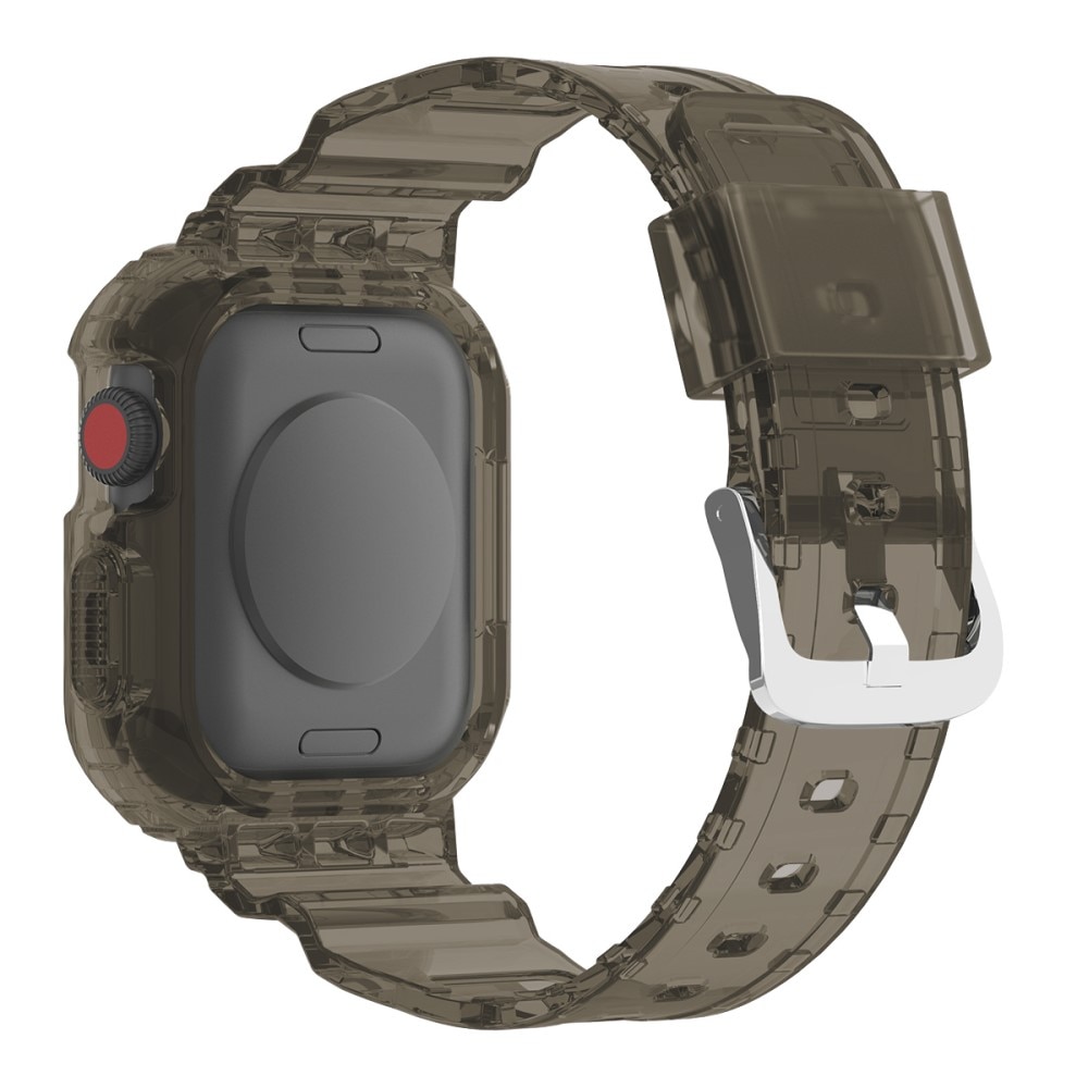 Apple Watch 38mm Crystal Case + Armband grijs