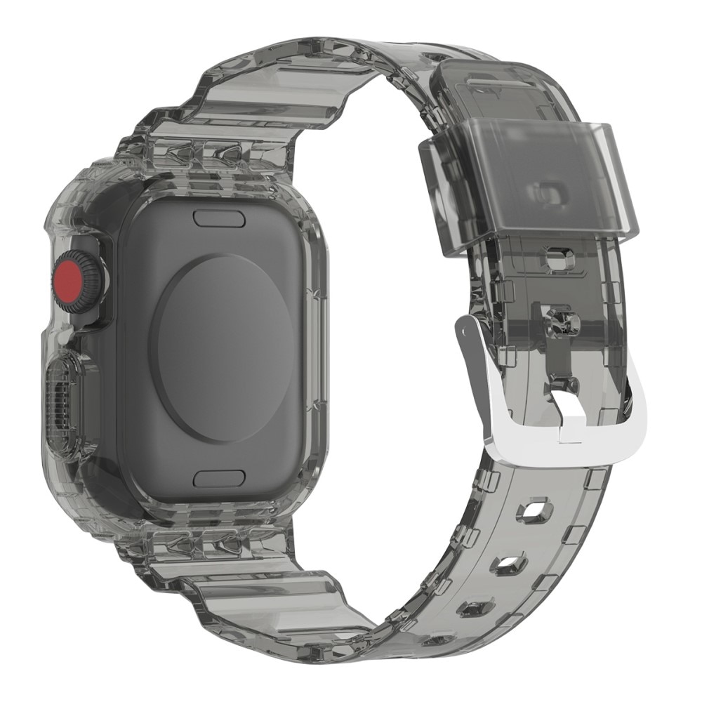Apple Watch 40mm Crystal Case + Armband grijs