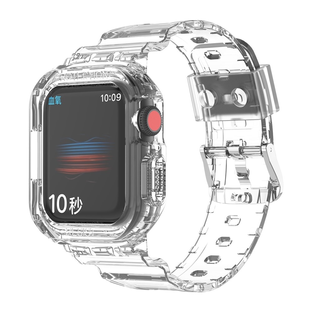 Apple Watch 40mm Crystal Case + Armband transparant