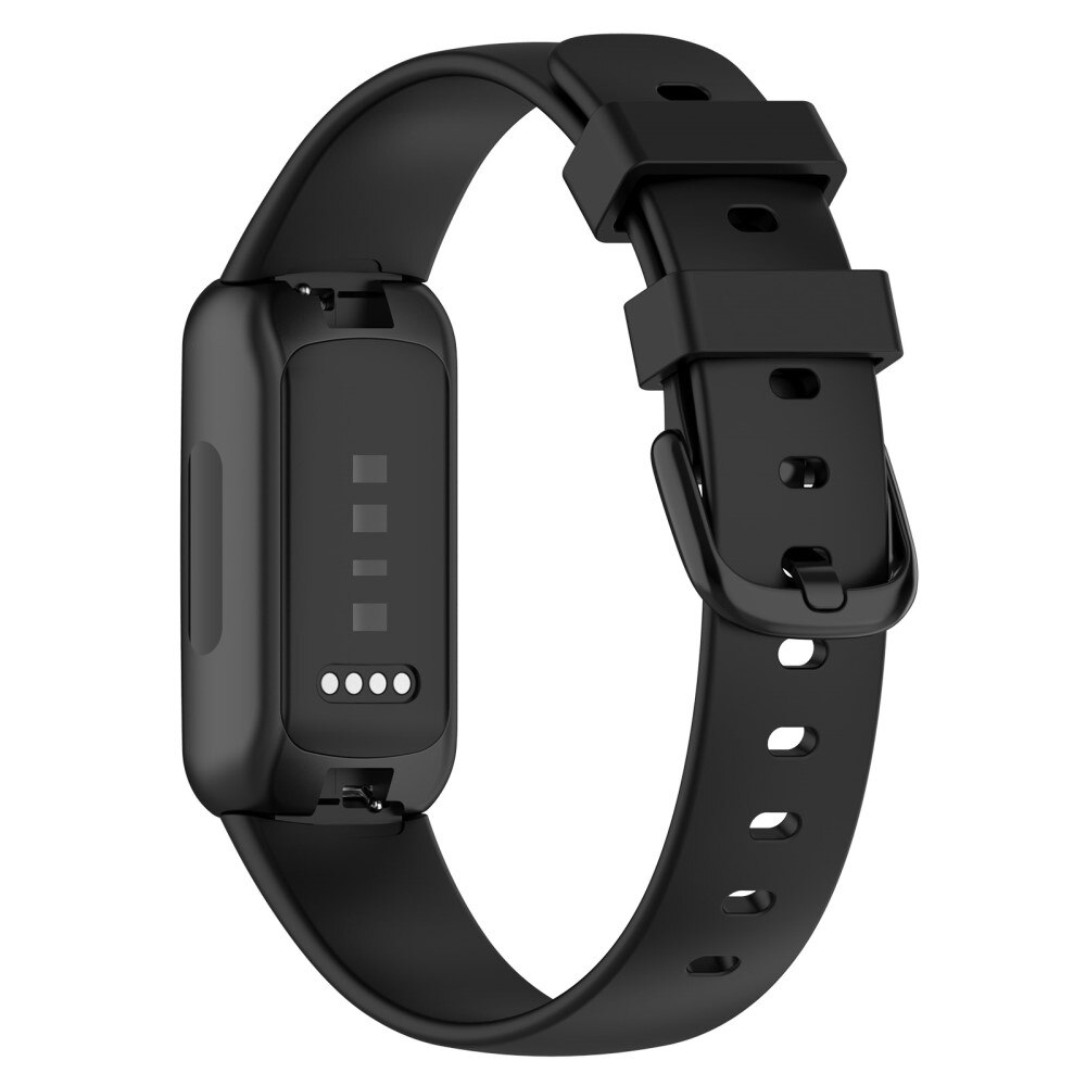 Fitbit Inspire 3 Siliconen bandje Zwart (Large)