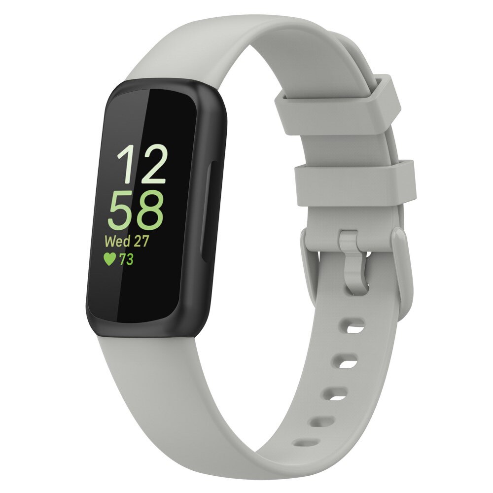 Fitbit Inspire 3 Siliconen bandje Grijs (Small)