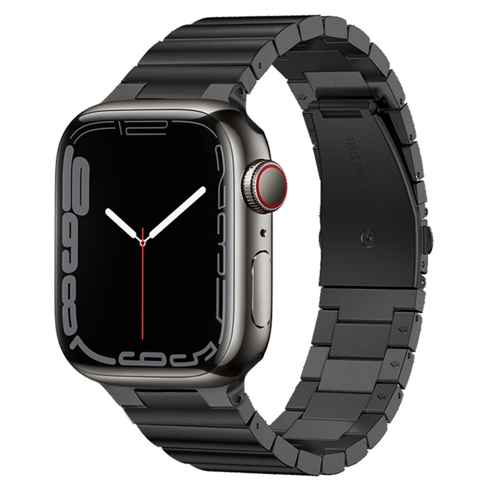 Apple Watch 42mm Schakelarmband zwart