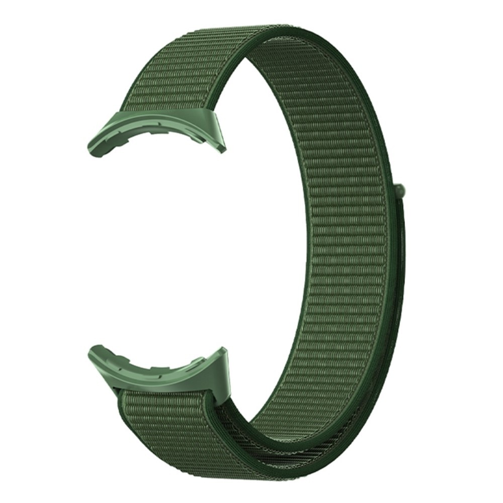 Google Pixel Watch 4 45mm Nylon bandje Groen