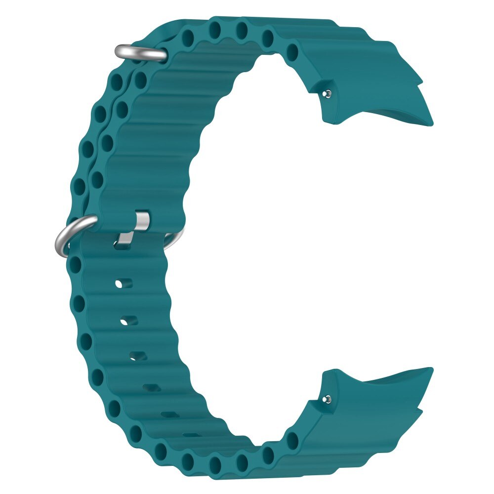 Samsung Galaxy Watch 6 44mm Full Fit Resistant Siliconen bandje, groen
