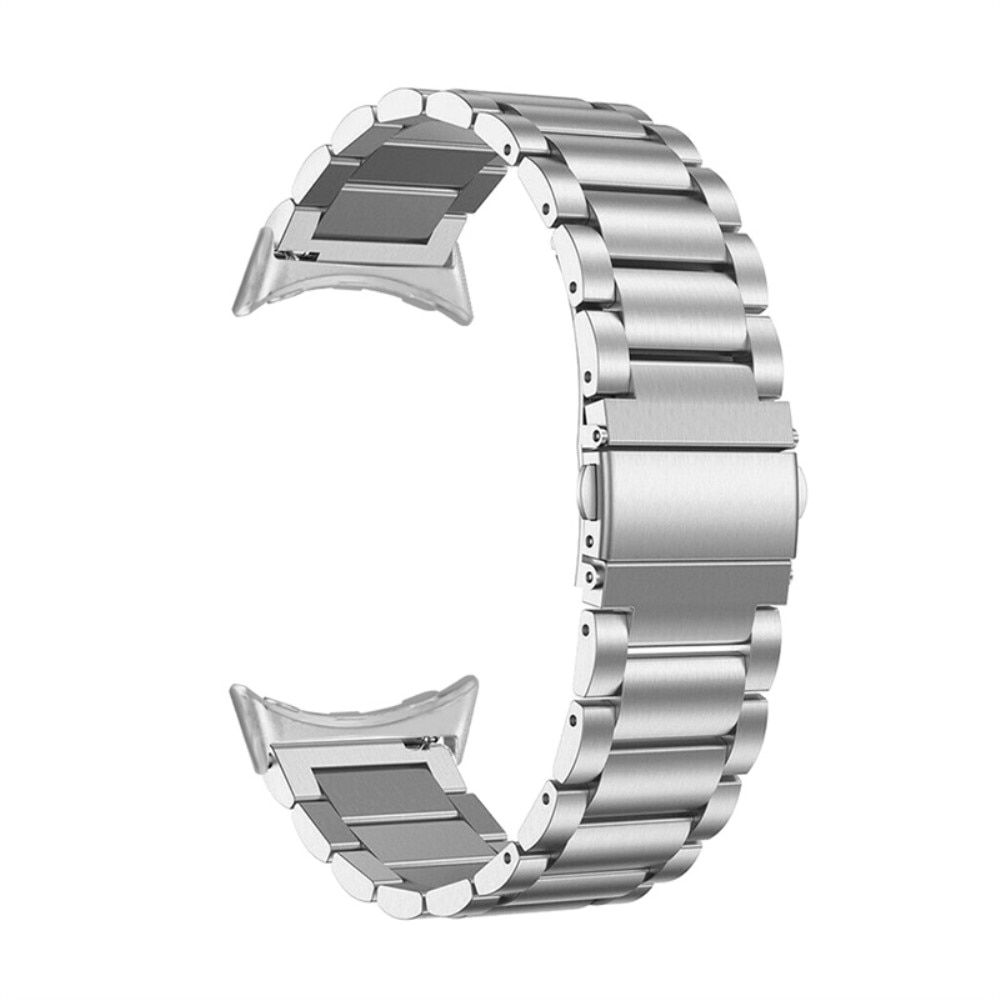 Google Pixel Watch Metalen Armband Zilver