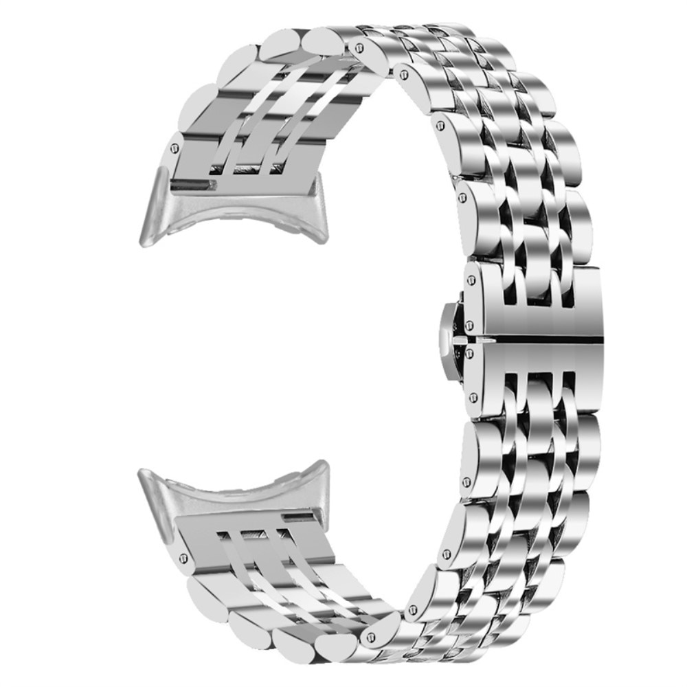 Google Pixel Watch 2 Business Metalen Armband zilver