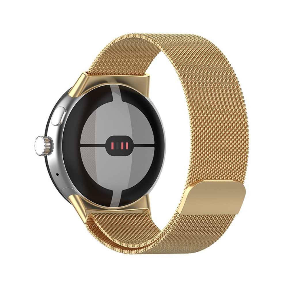Google Pixel Watch 4 41mm Milanese bandje Goud